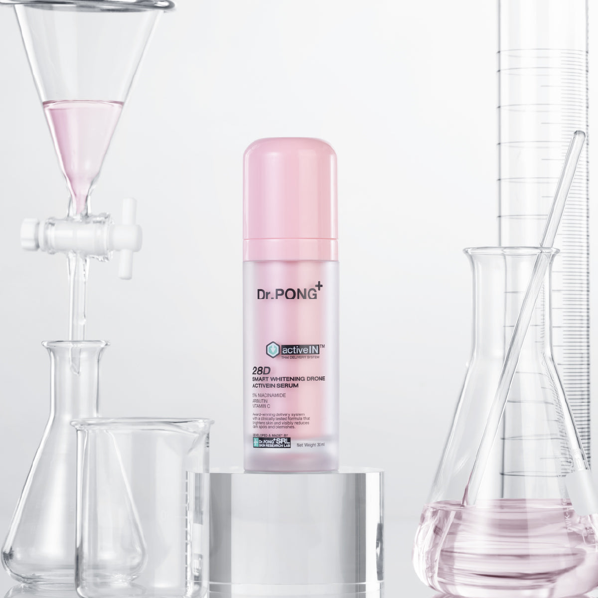 [ซื้อ 2แถม1] Dr.PONG 28D SMART WHITENING DRONE ACTIVEIN SERUM