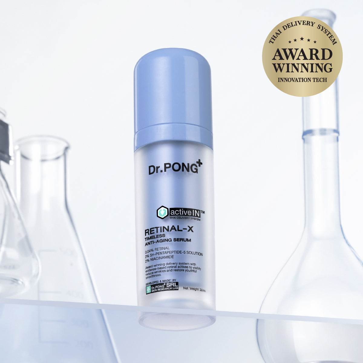 [ซื้อ 2แถม1] Dr.PONG ACTIVEIN RETINAL-X TIMELESS ANTI-AGING SERUM