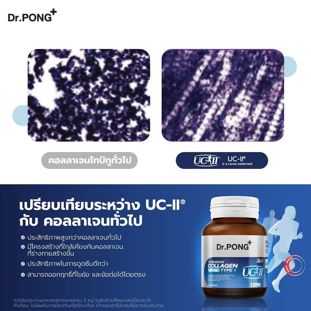 Dr.PONG UNDENATURED COLLAGEN TYPE II 40 mg