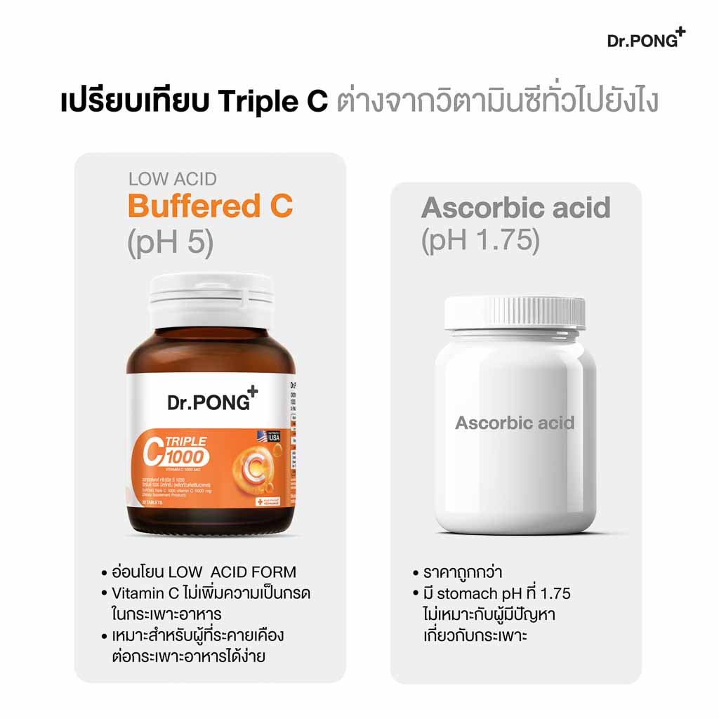 Dr.PONG TRIPLE C 1000 VITAMIN C 1000 mg