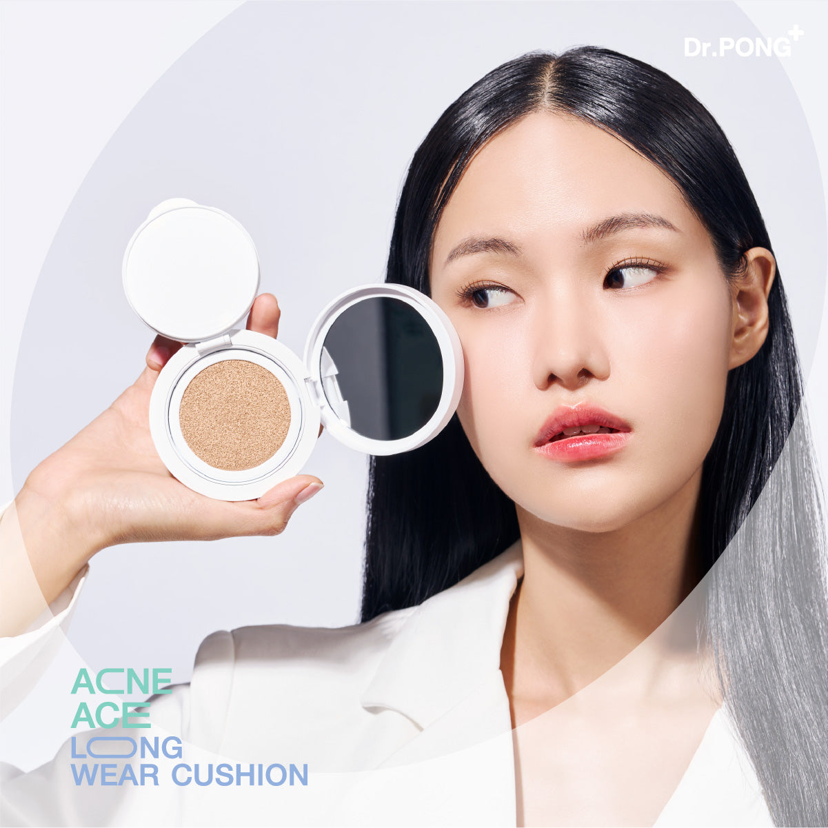 [ซื้อ1แถม1] Dr.PONG ACNE ACE LONGWEAR CUSHION