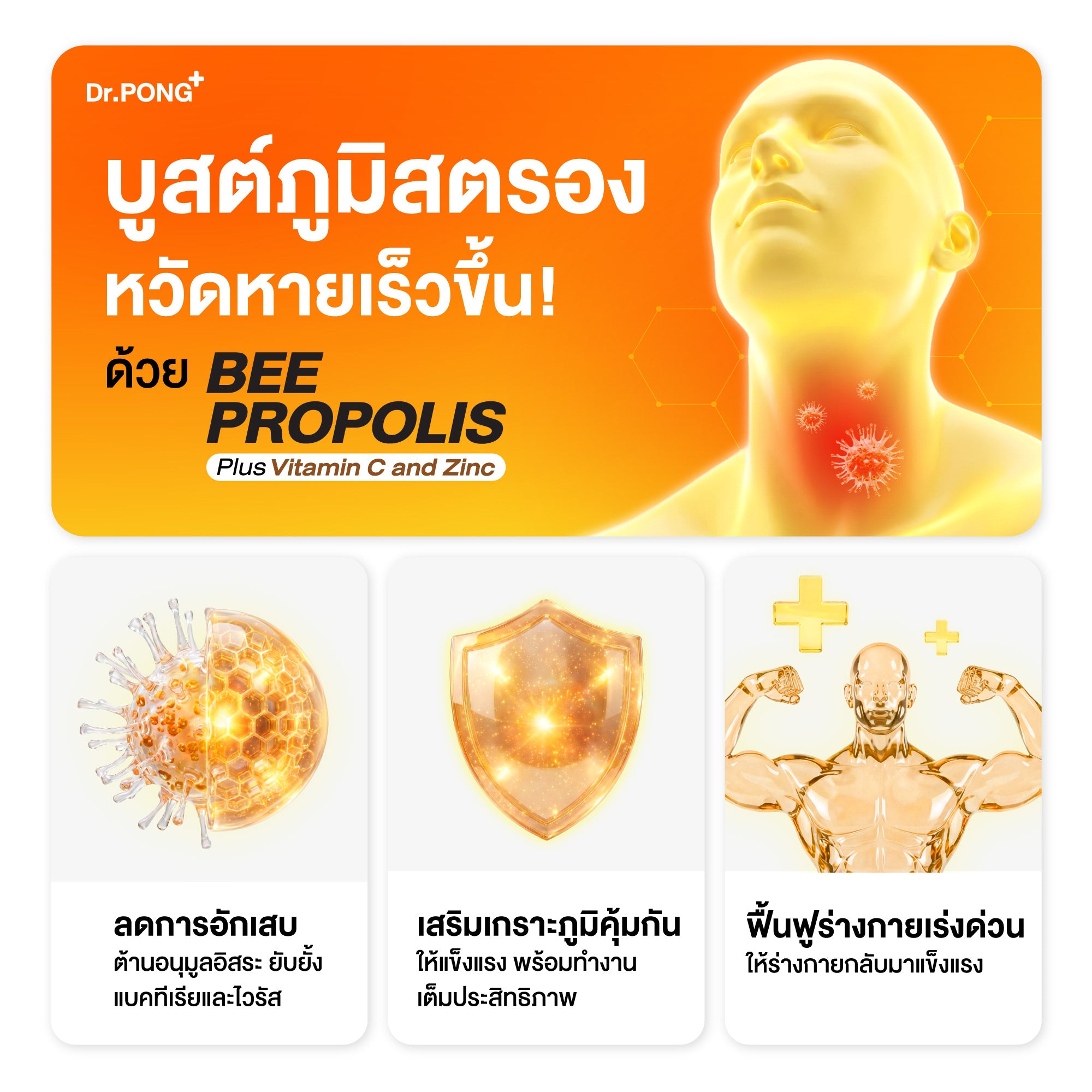 เซตเสริมภูมิ พร้อมสู้ฝน ลดหวัดลงคอ