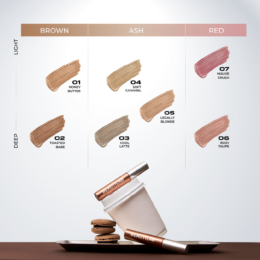 BEAUTILAB CLOUDBROW NATURAL FLUFFY FIX MASCARA
