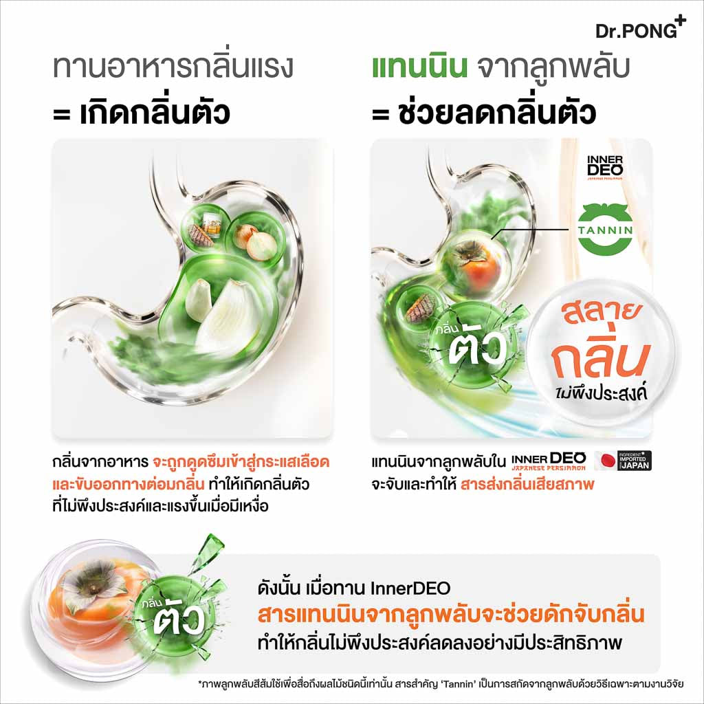 Dr.PONG InnerDeo Japanese Persimmon Powder