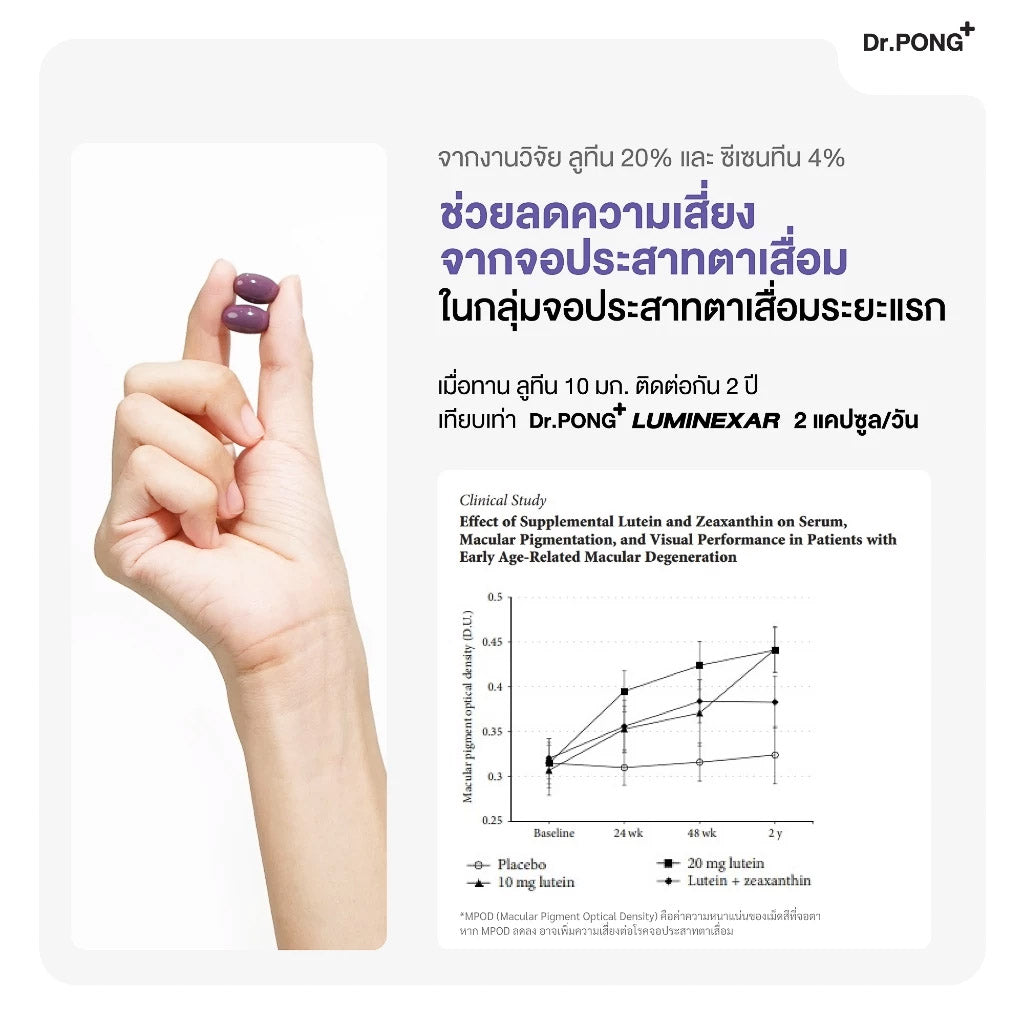 Dr.PONG LUMINEXAR LUTEIN PLUS MAQUIBERRY EXTRACT