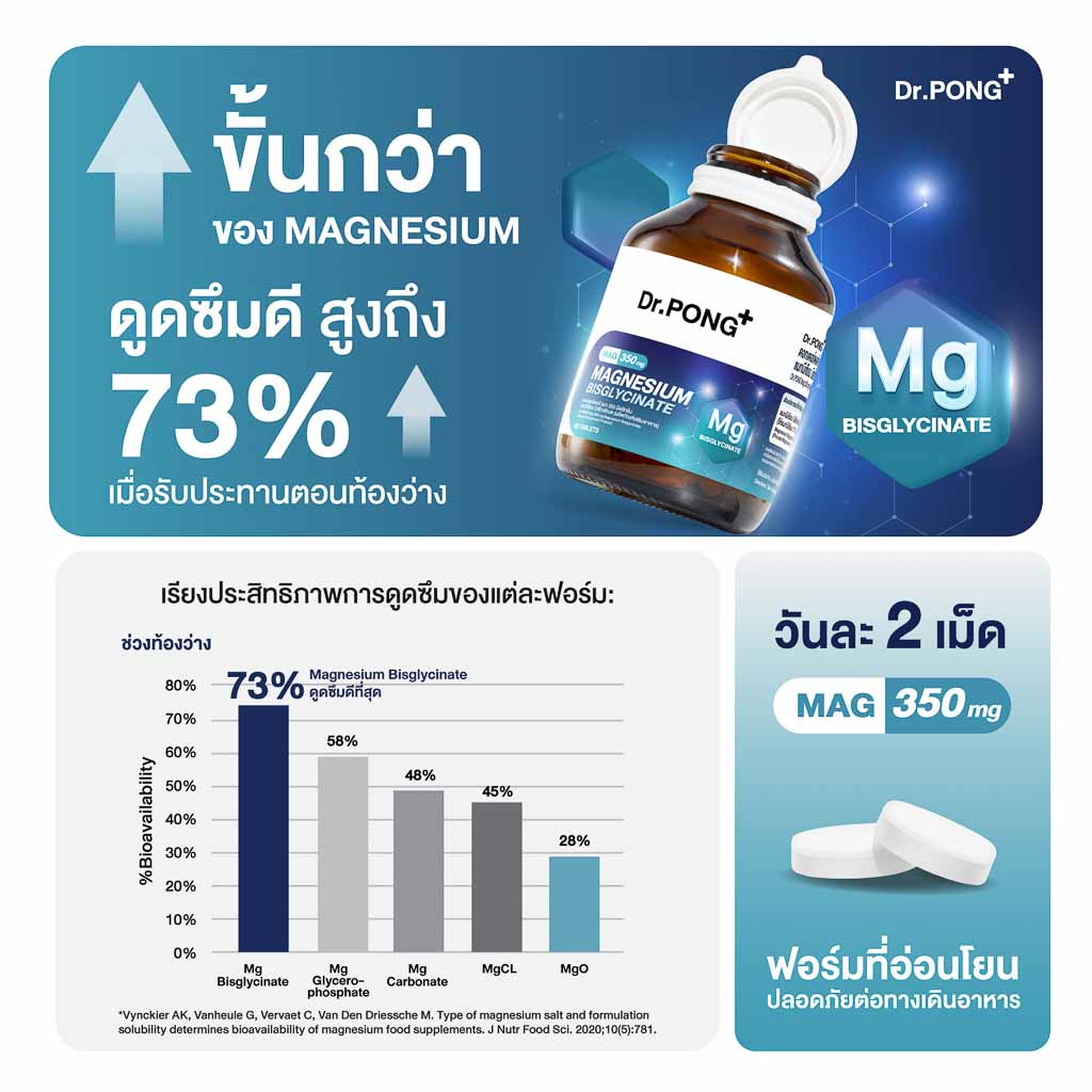 <strong>รับประทานวันละ 2 เม็ด พร้อมมื้ออาหาร </strong>