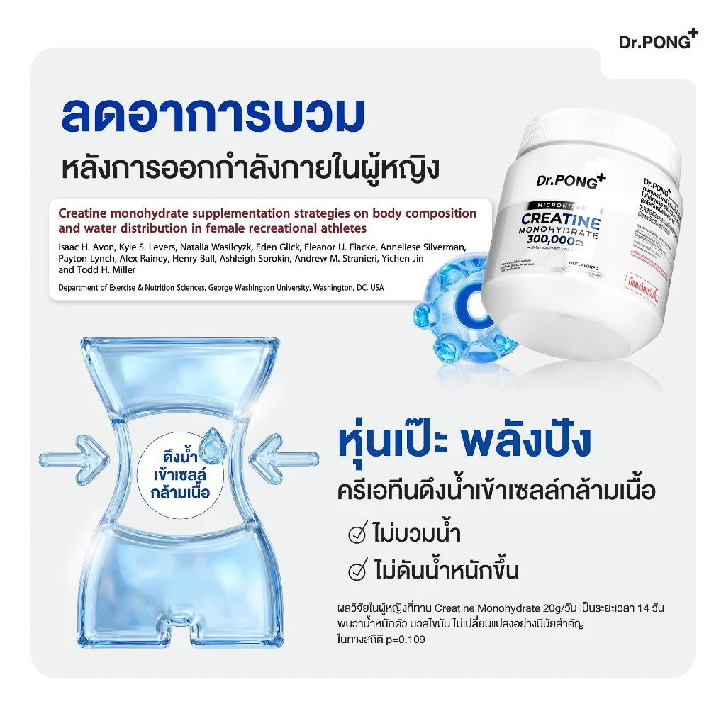 Dr.PONG MICRONIZED CREATINE MONOHYDRATE