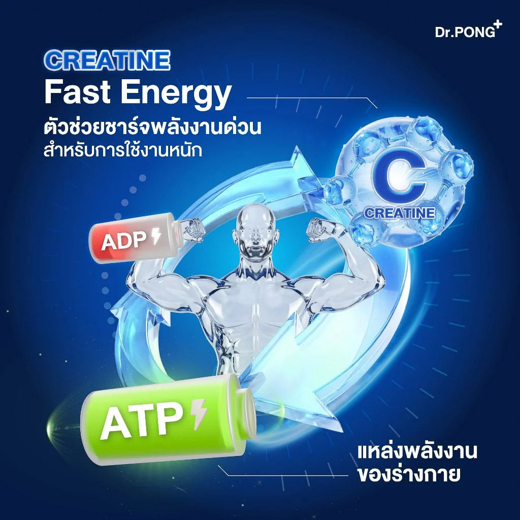 <strong>เสริมมวลกล้ามเนื้อ พร้อมบูสต์พลังแก่สมอง</strong>