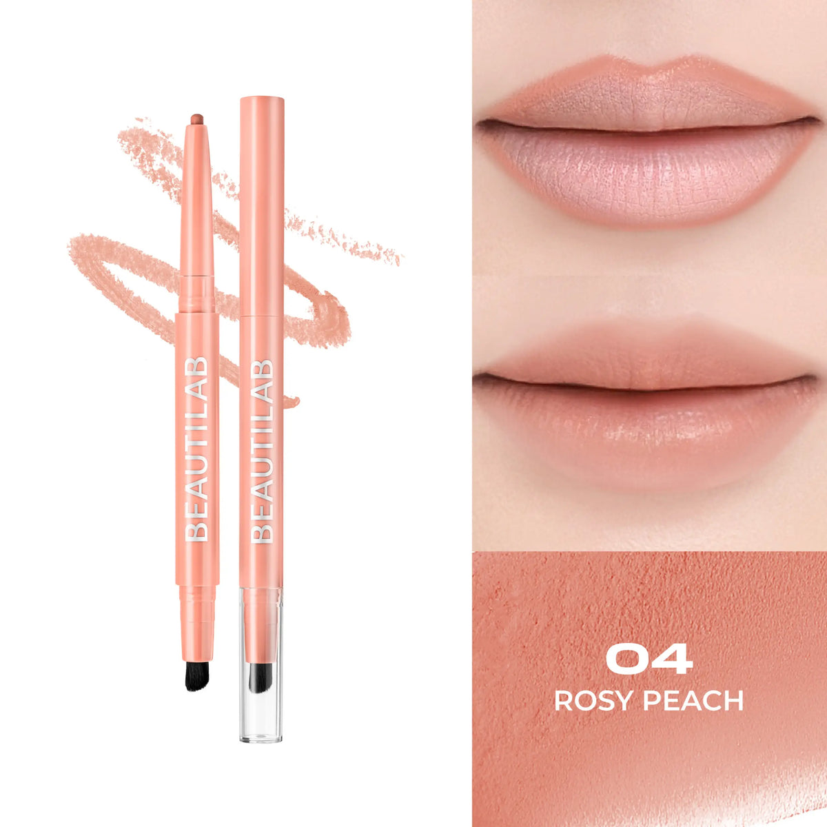 [บุฟเฟต์] BEAUTILAB PEACH PERFECT STAY LIP LINER