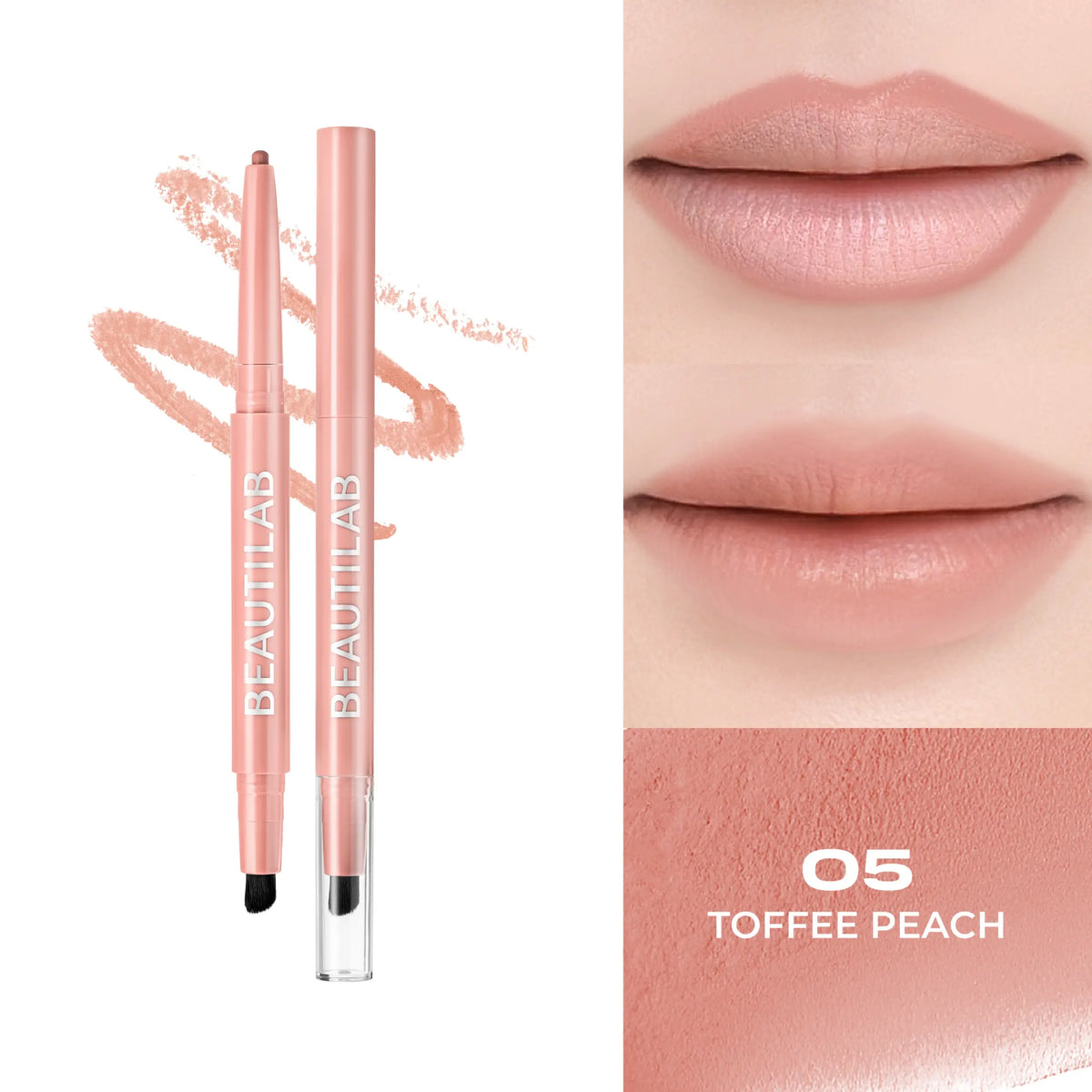 [บุฟเฟต์] BEAUTILAB PEACH PERFECT STAY LIP LINER