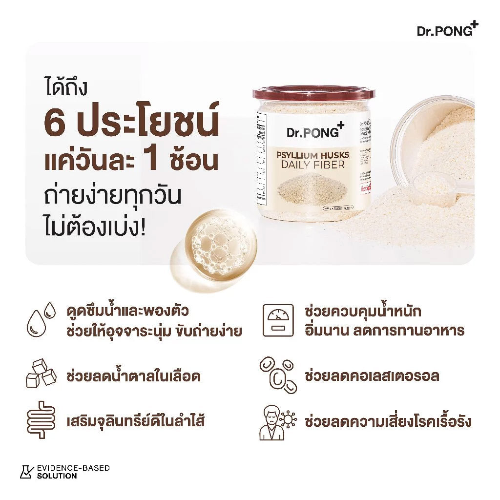 <strong>ทานวันละ 1 ช้อน ผสมกับน้ำดื่ม 250 ml</strong>
