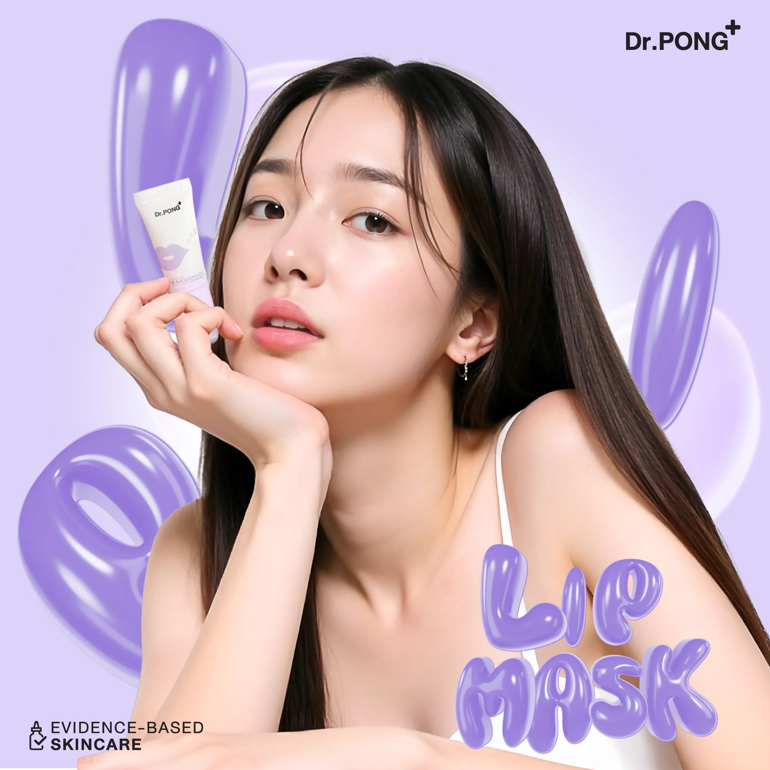 Dr.PONG TIMELESS BAKUCHIOL ANTI-AGING LIP MASK Tube 8.5g