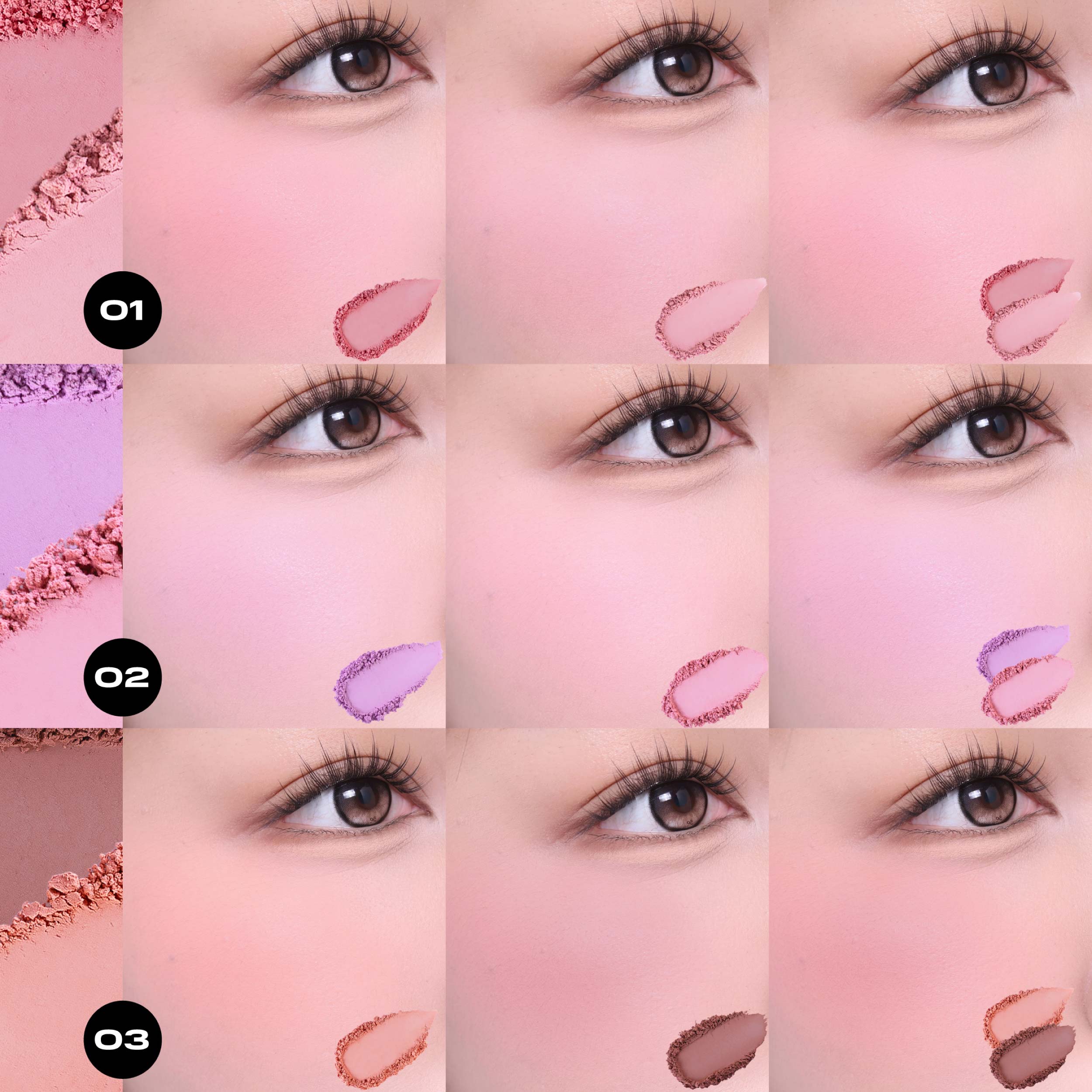 BEAUTILAB SELFIQUE CHEEK DUO POCKET BLUSH
